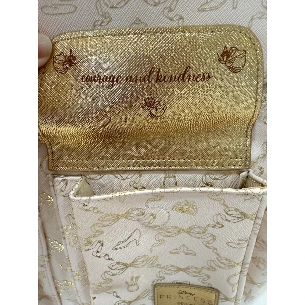 Bath & Body Works Disney Princess Backpack Beige Gold Disney Franchise